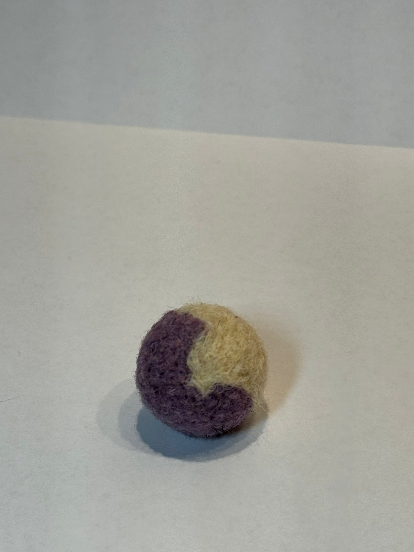 Custom wool cat toy with your pet's name letter