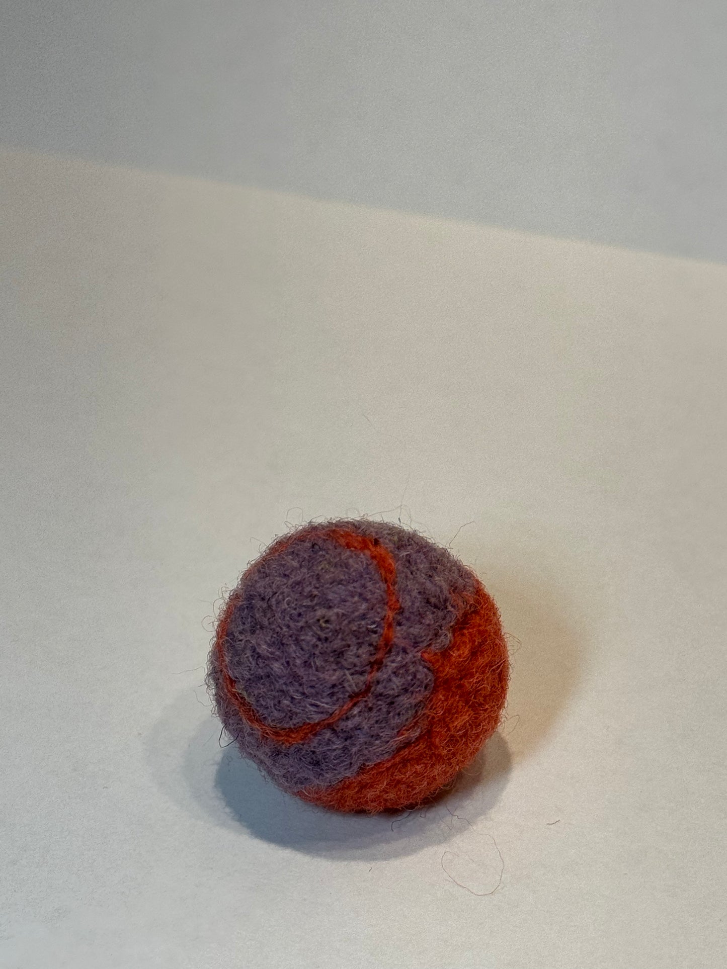 Custom wool cat toy with your pet's name letter