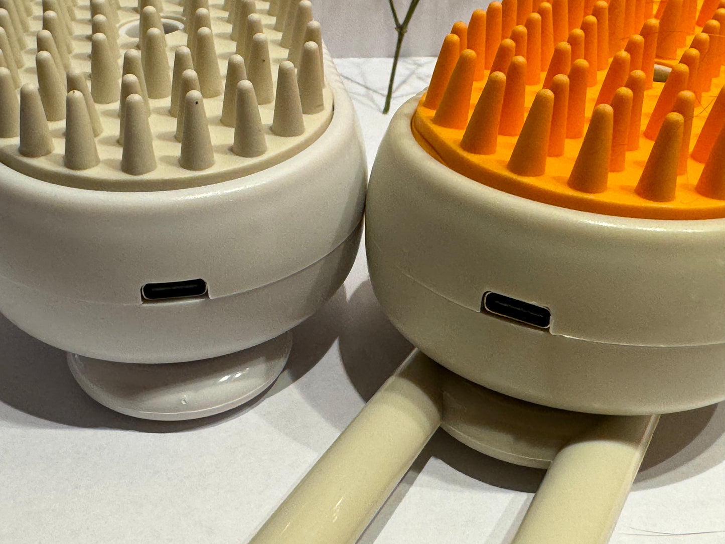 Electric massage steam brush for pets