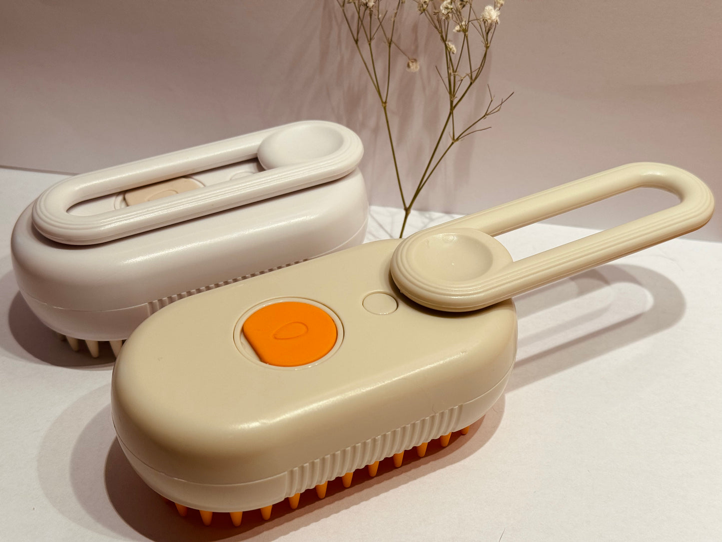 Electric massage steam brush for pets
