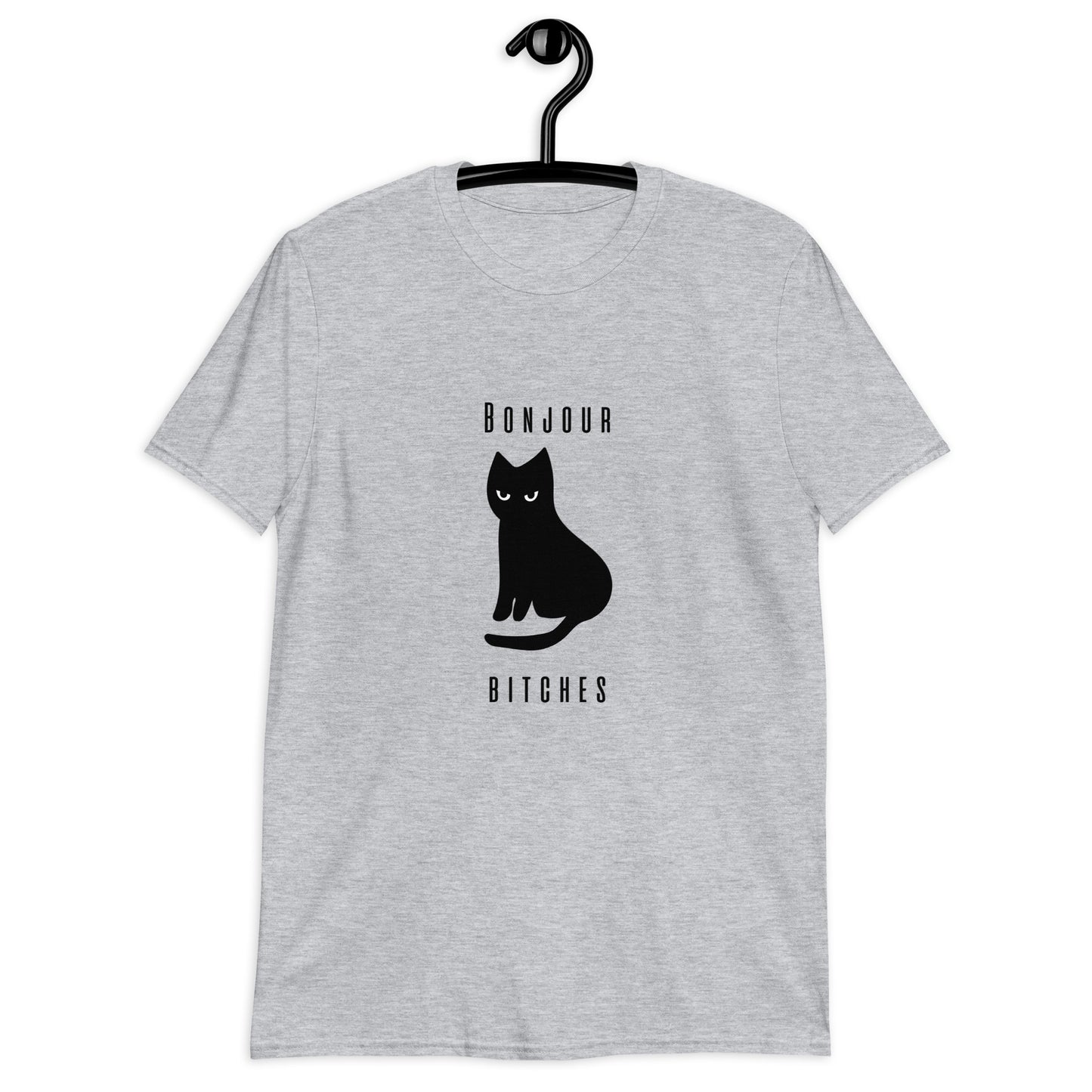 Short-Sleeve Unisex T-Shirt "Bonjour bitches"