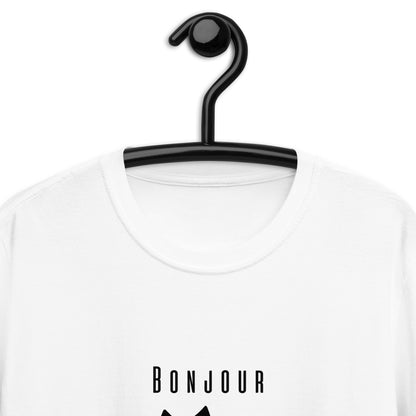 Short-Sleeve Unisex T-Shirt "Bonjour bitches"