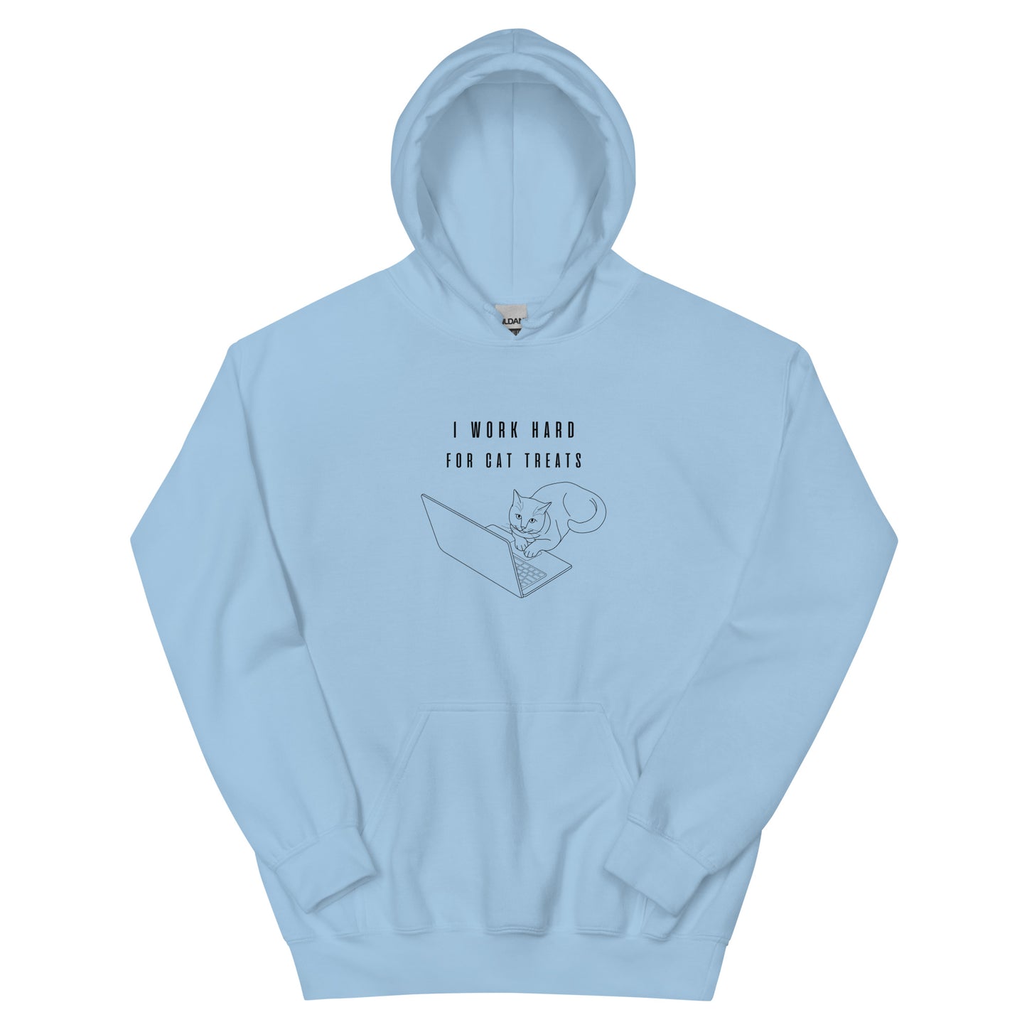 Unisex Hoodie "Working for Cat Treats"