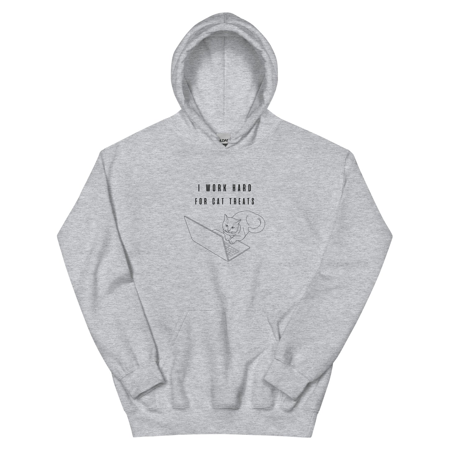 Unisex Hoodie "Working for Cat Treats"