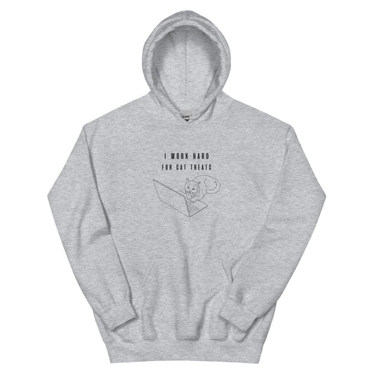 Unisex Hoodie "Working for Cat Treats"