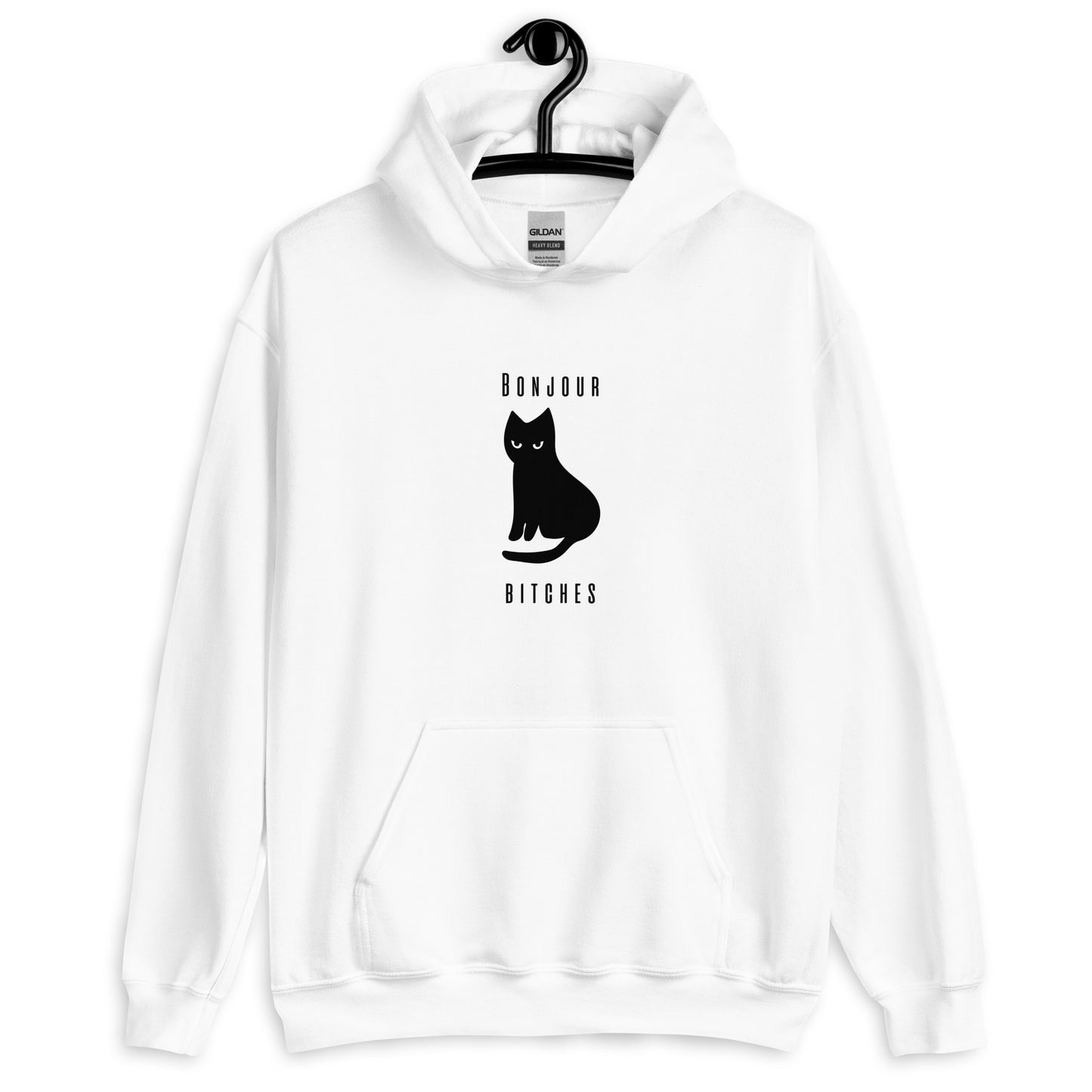 Unisex Hoodie "Bonjour bitches"