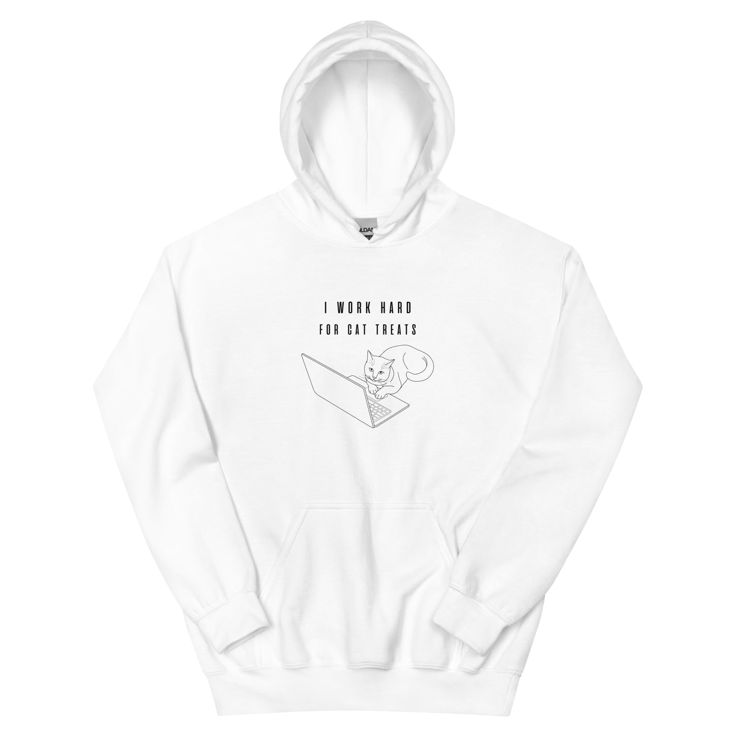 Unisex Hoodie "Working for Cat Treats"